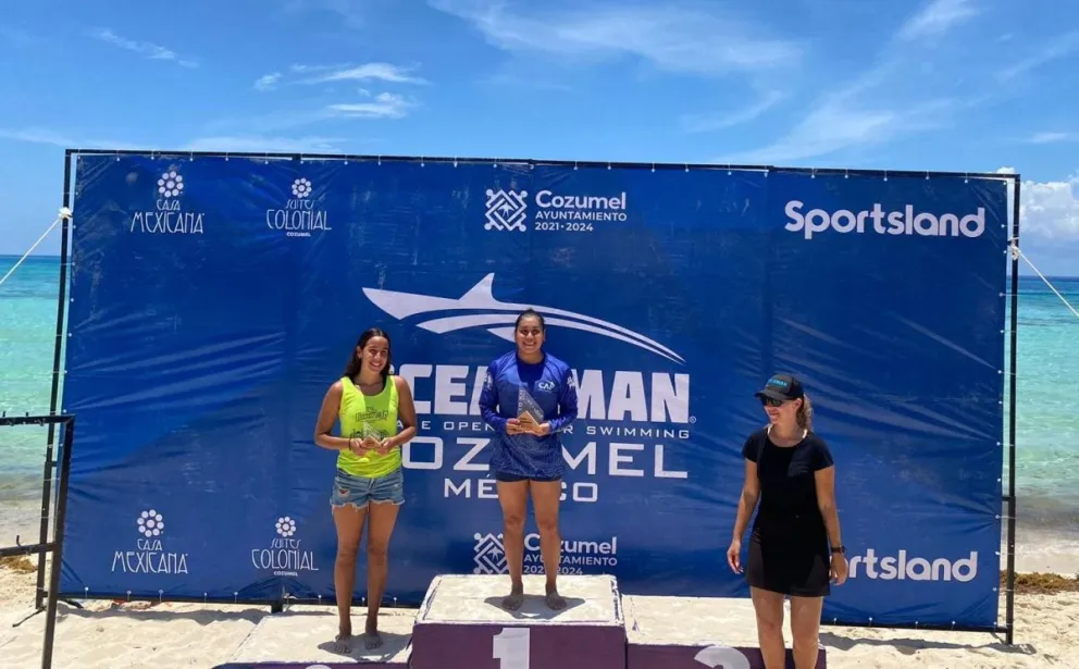 Mayte Puca sumó un gran triunfo en Cozumel