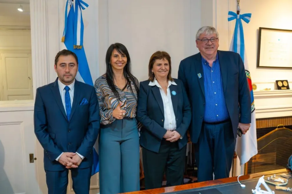 Cortés se reunió con Patricia Bullrich para articular medidas de seguridad en Bariloche