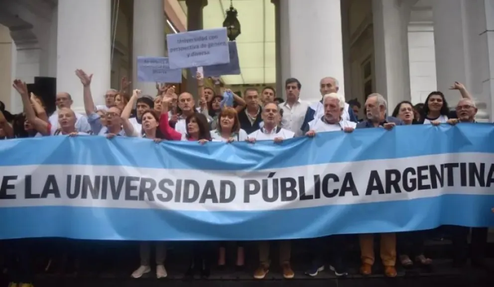 Universidades públicas convocaron a un paro de 72 horas 