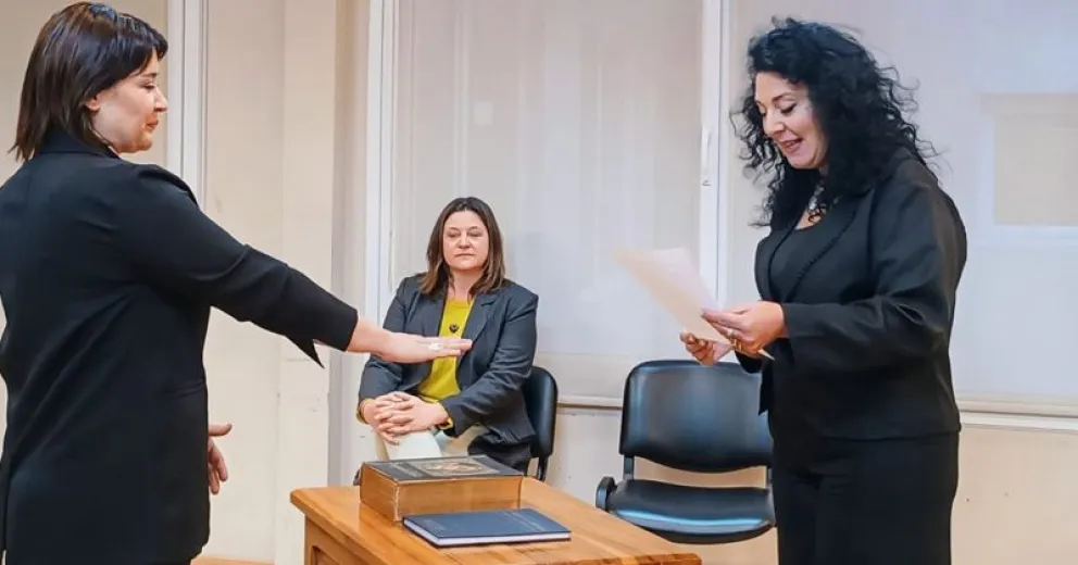 Prestaron juramento abogadas referencistas de Bariloche