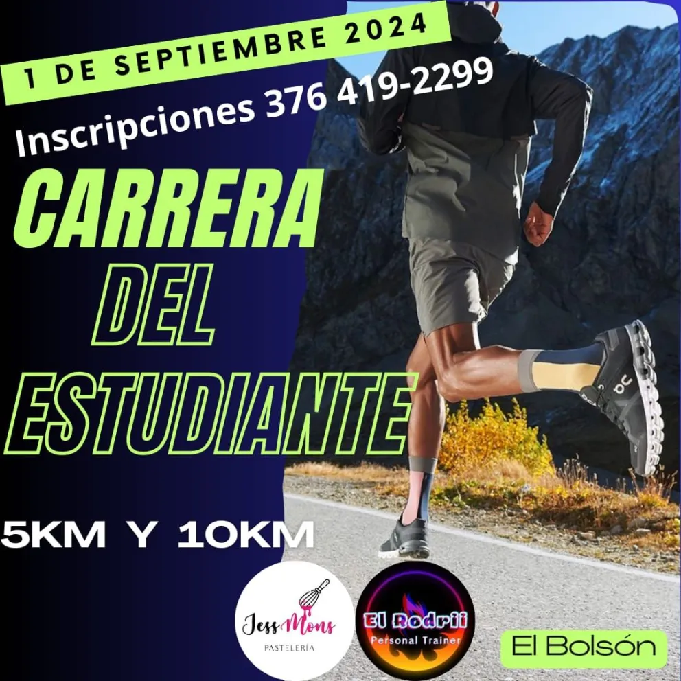 Ya está abierta la inscripción para la “Carrera del estudiante”