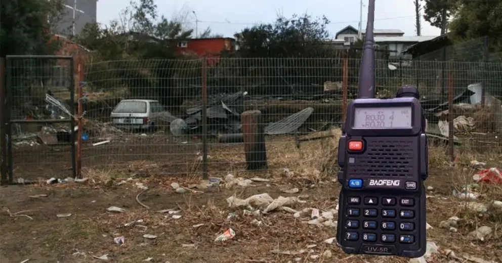 Se extravió un handy de Bomberos Voluntarios Bariloche y piden su devolución