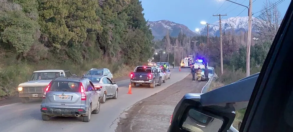 Accidente múltiple provocó largas filas y demoras en avenida Bustillo