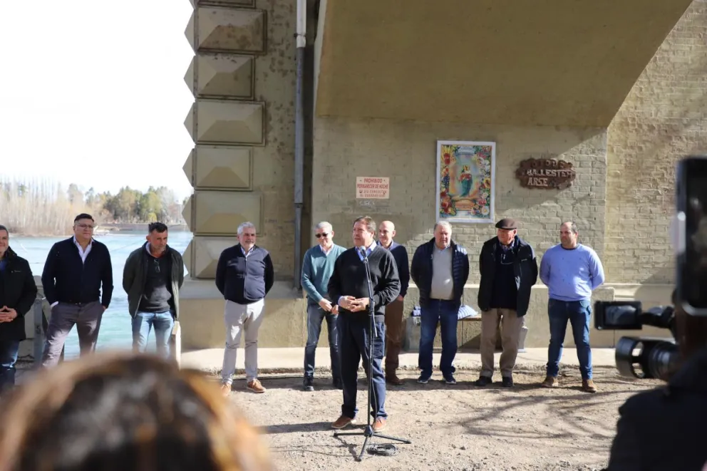  Weretilneck lanzó la nueva temporada de riego en el Alto Valle