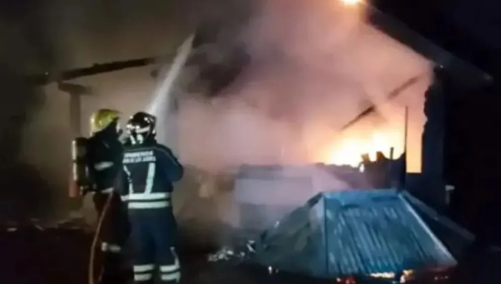 Murió una mujer en el incendio de una vivienda 
