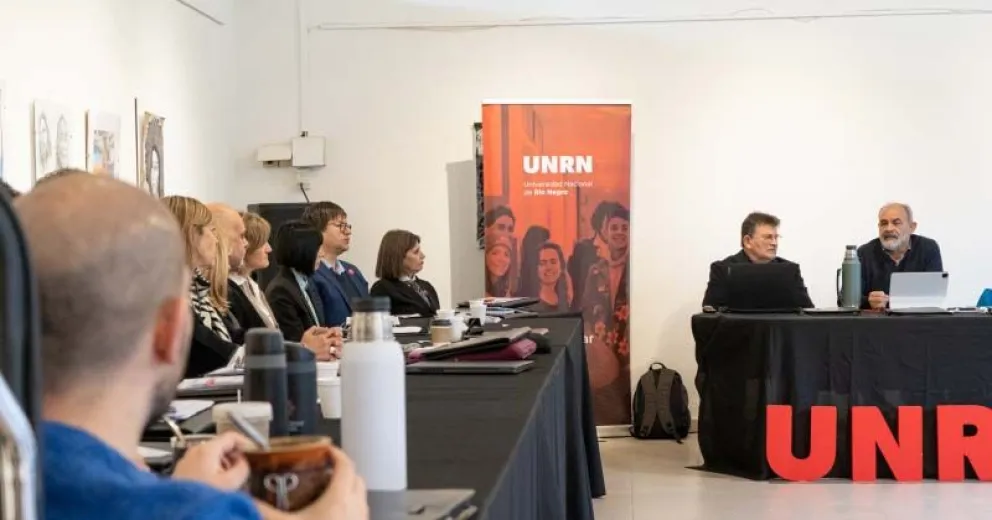 La UNRN realizó reunión de gabinete ampliado en Viedma