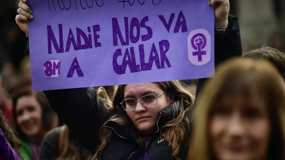Por día, en Argentina hay 263 mujeres que denuncian ser agredidas