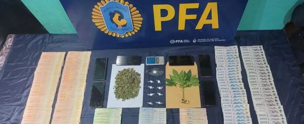 Desmantelaron un búnker de drogas en la región: detenidos y secuestro de estupefacientes