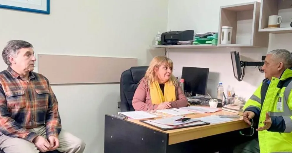 El municipio de El Bolsón avanza en las obras para habilitar el aeródromo local