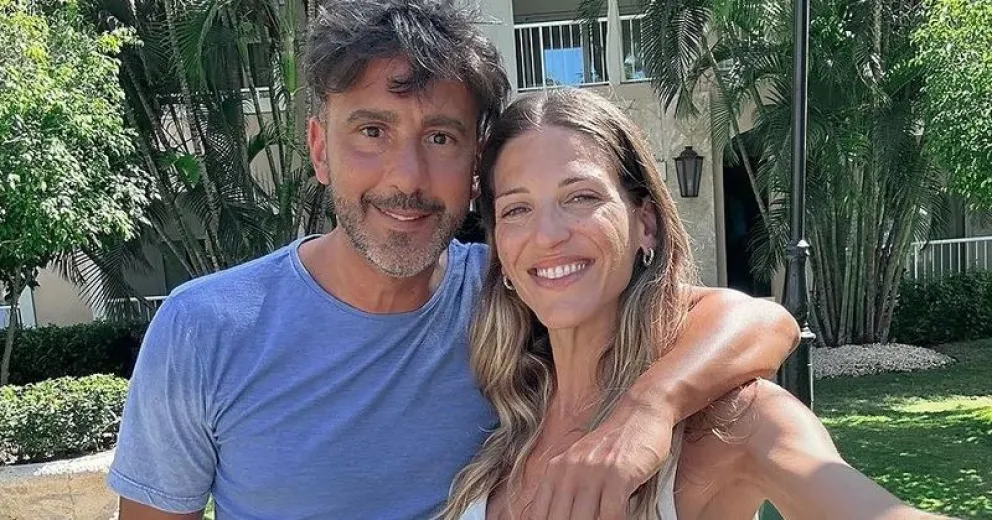 Así luce la pancita de cuatro meses de embarazo de Maca Rinaldi, la novia de Fede Hoppe
