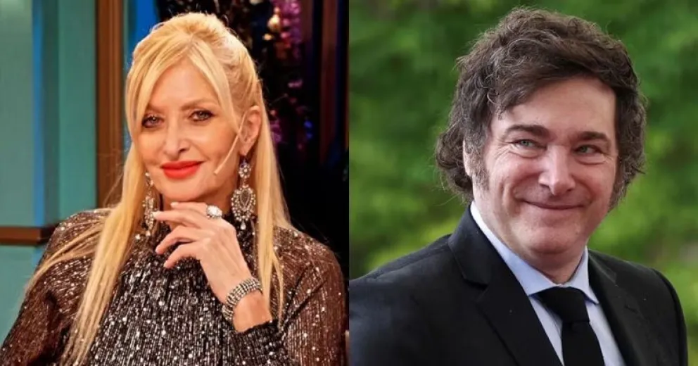 El romántico video que compartió Yuyito González tras su beso en público con Milei