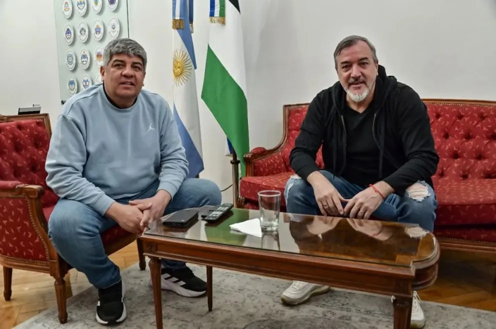Aguiar con Moyano: "existen las condiciones para avanzar hacia una nueva medida de fuerza general"