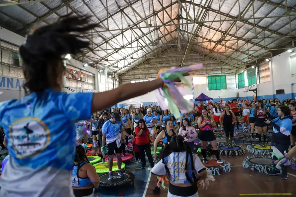 Éxito total en la Jump Solidaria: con el dinero recaudado se podrá comprar un elemento para el Hospital Zonal
