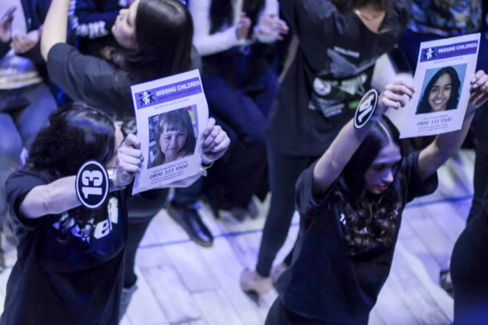Solidaridad: candidatas a reina expusieron imágenes de menores desaparecidos