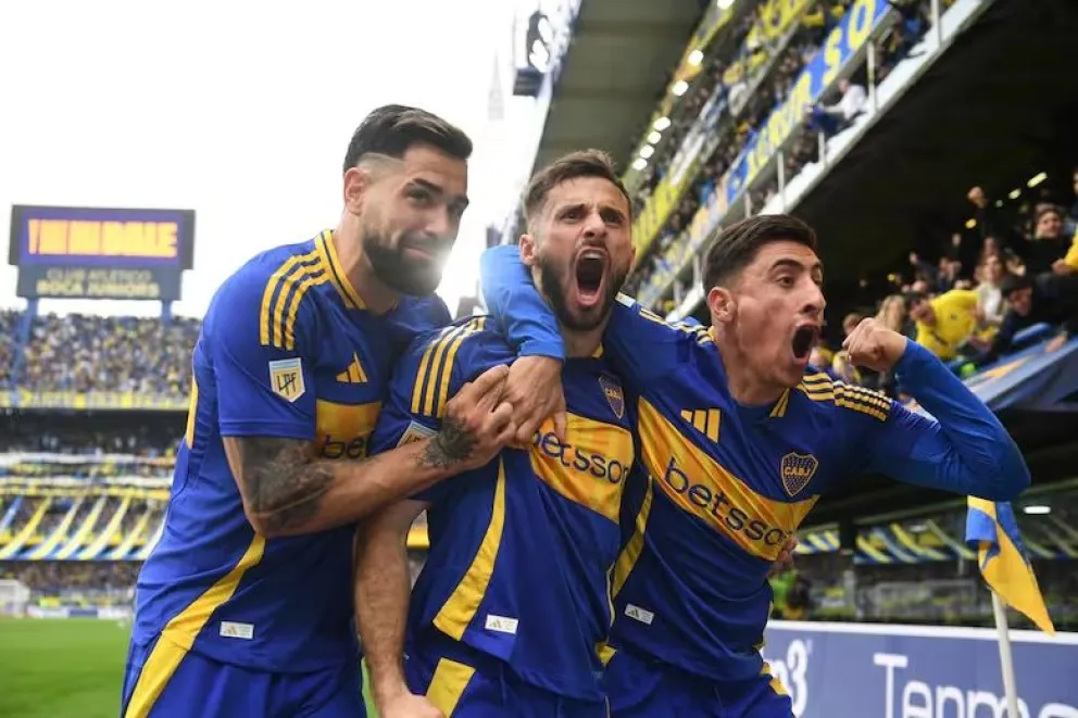 Boca se quedó con el clásico frente a San Lorenzo en la Bombonera 