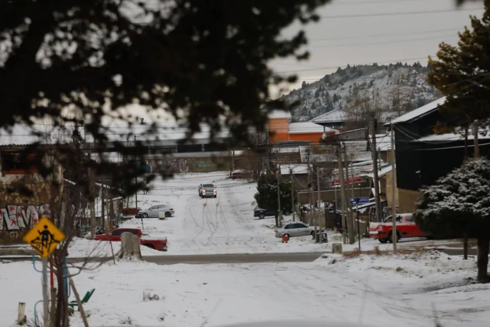 Emitieron alerta amarillo por nevadas en la región