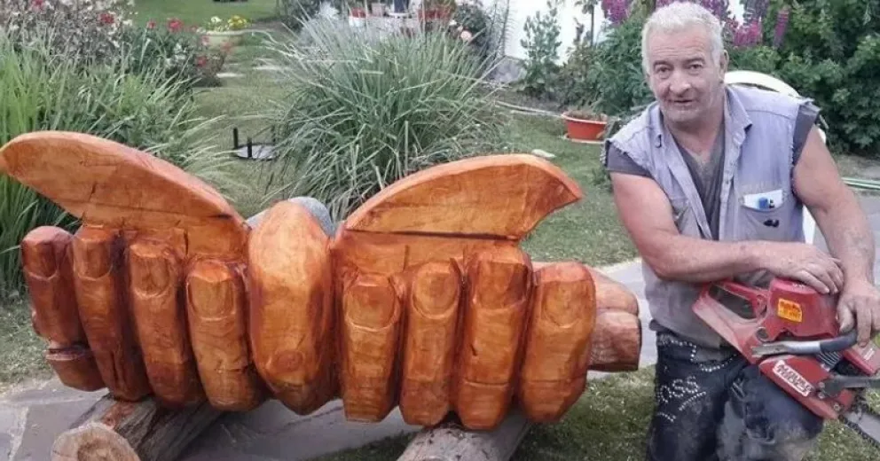 Después de 9 años vuelve al Centro Cívico la magia de los talladores en madera