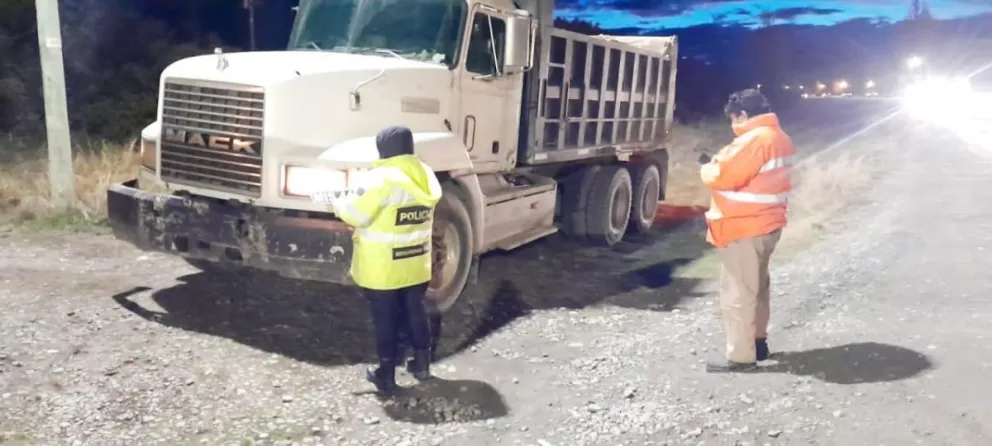 Policía secuestró un camión con documentación adulterada y patentes falsas