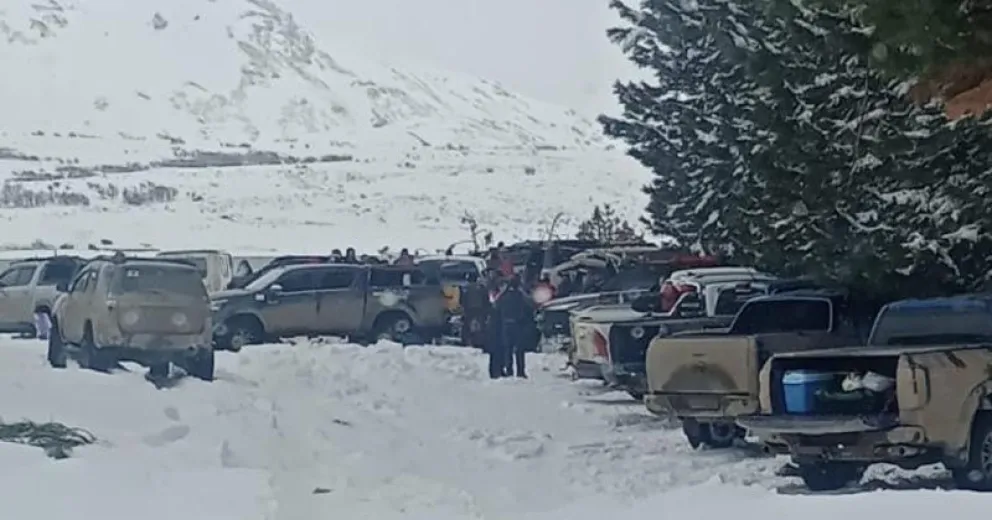 Detectaron una caravana de 4x4 en zona protegida que está cerrada en invierno
