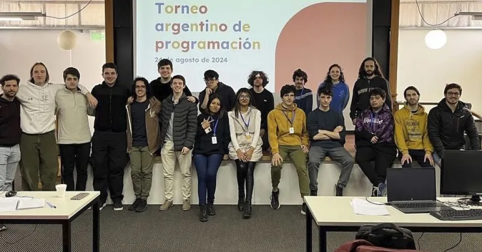 Estudiantes de la UNRN pasaron a la siguiente instancia del Torneo Argentino de Programación