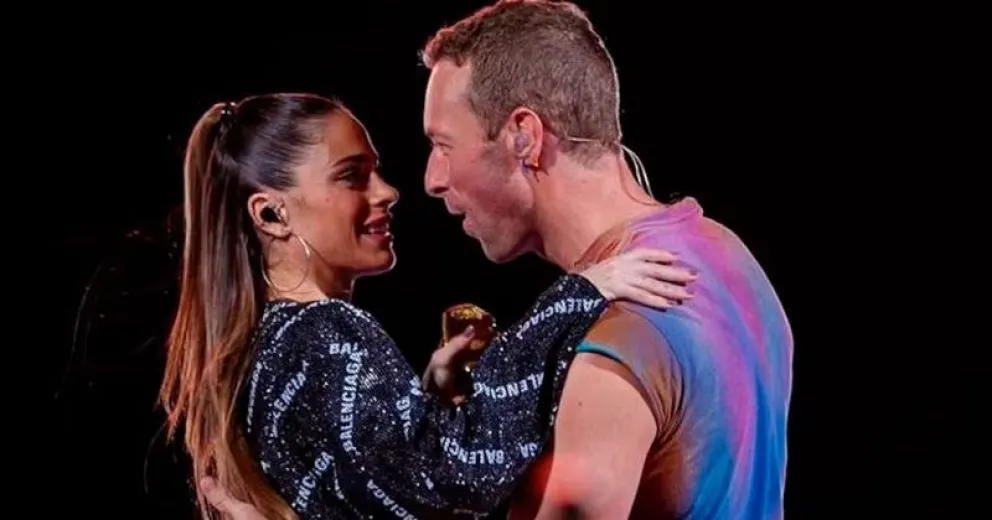 El video de Tini Stoessel y Chris Martin cantando en las calles de Dublín