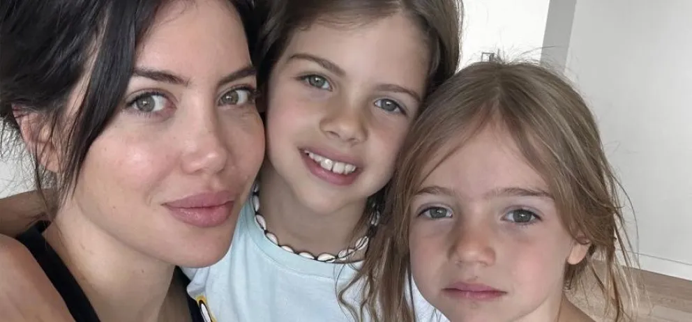 Cuánto cuestan los lujosos bolsos de las hijas de Wanda Nara para ir a la escuela