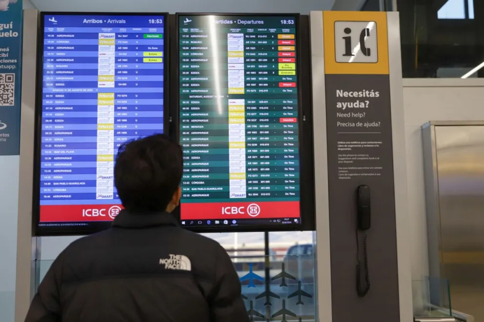Nuevo paro aeronáutico amenaza con más cancelaciones en el Aeropuerto de Bariloche