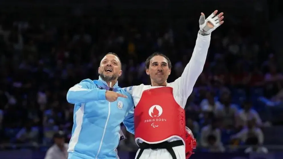 Juan Samorano ganó la segunda medalla de bronce argentina en los Juegos Paralímpicos 2024