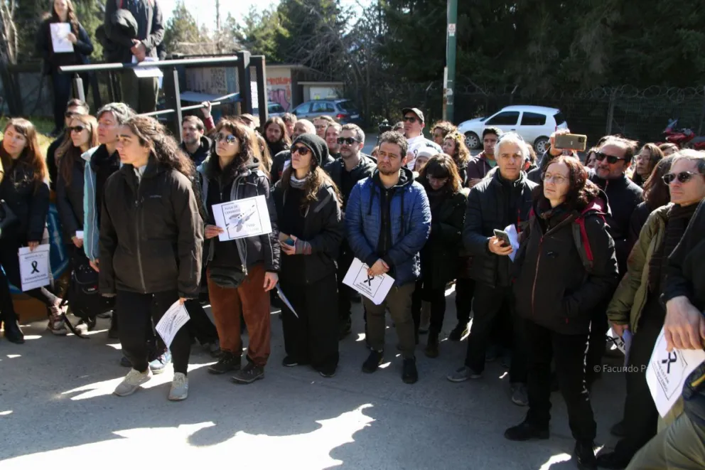 Trabajadores de la ciencia se manifestaron por la visita del presidente del CONICET