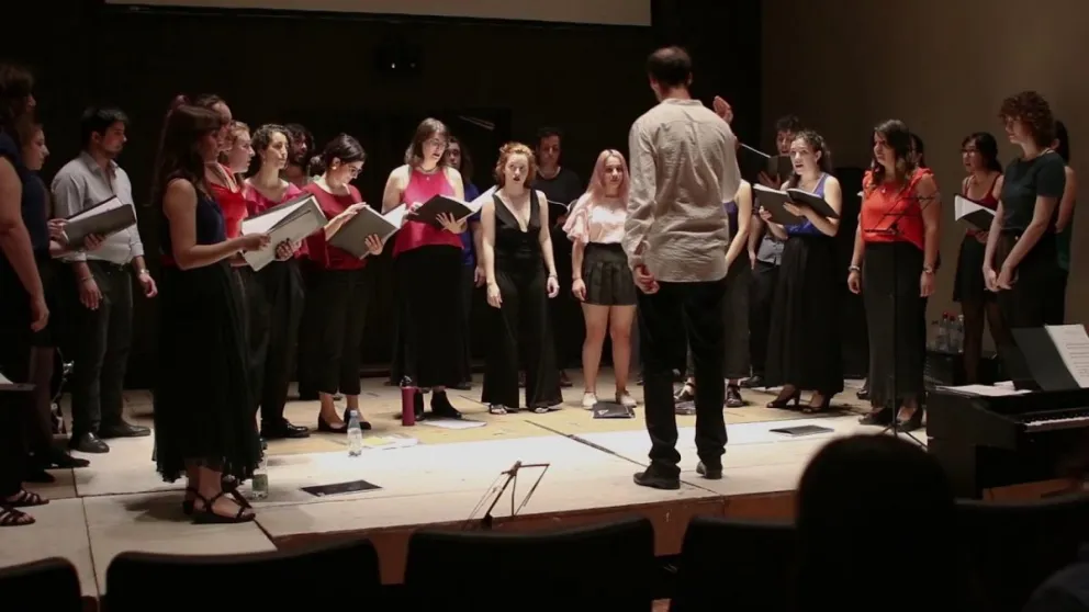 El Coro de Cámara Amadeo Jacques canta en el CAMBA