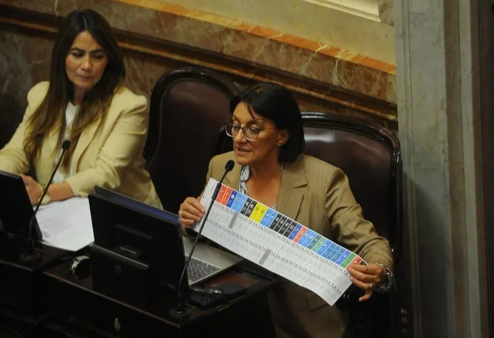 El Senado aprobó con cambios la Boleta Única de Papel