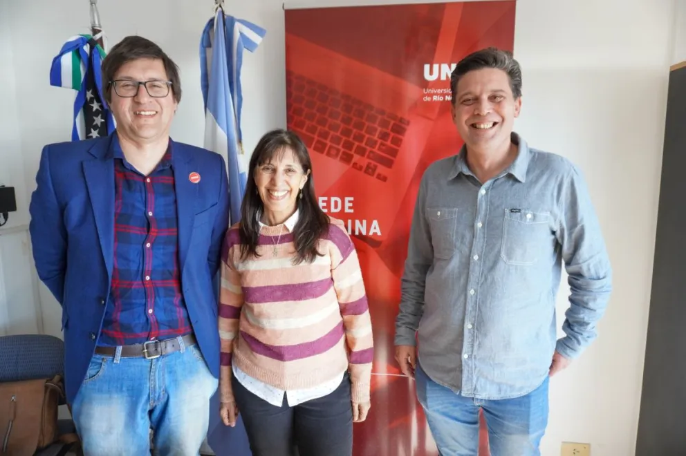 Planifican articular acciones entre las escuelas de Gente Nueva y la UNRN