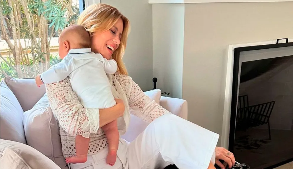 El tierno momento en el que Cruz, el hijo de Nicole Neumann, vio un caballo por primera vez