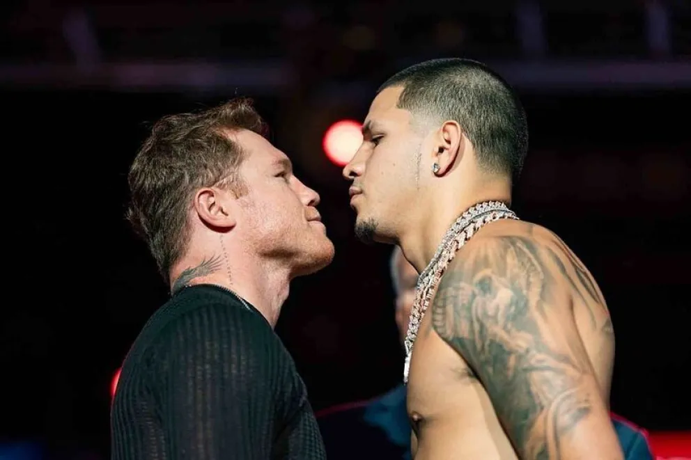 Por los títulos mundiales, Canelo vs. Berlanga se enfrentan: a qué hora y por dónde ver la pelea