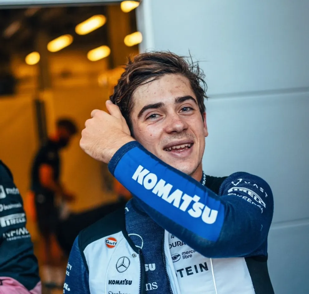 Histórico: Colapinto terminó octavo en el Gran Premio de Azerbaiyán y sumó sus primeros puntos