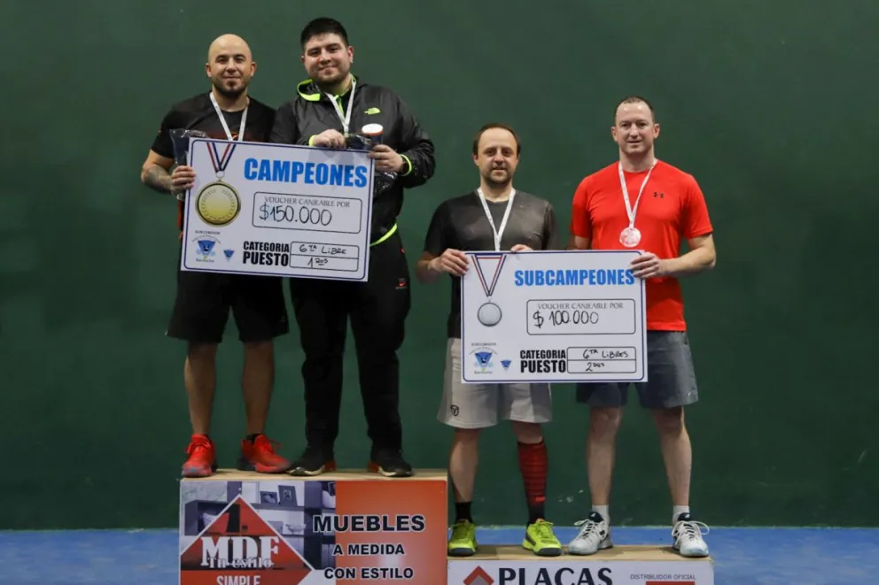 Sebastián Segovia y Lucas Ganem fueron los mejores