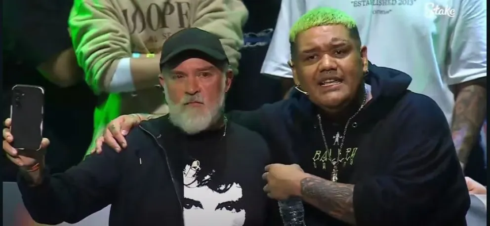 Sergio Maldonado apareció en una batalla de rap pidiendo justicia por Santiago 