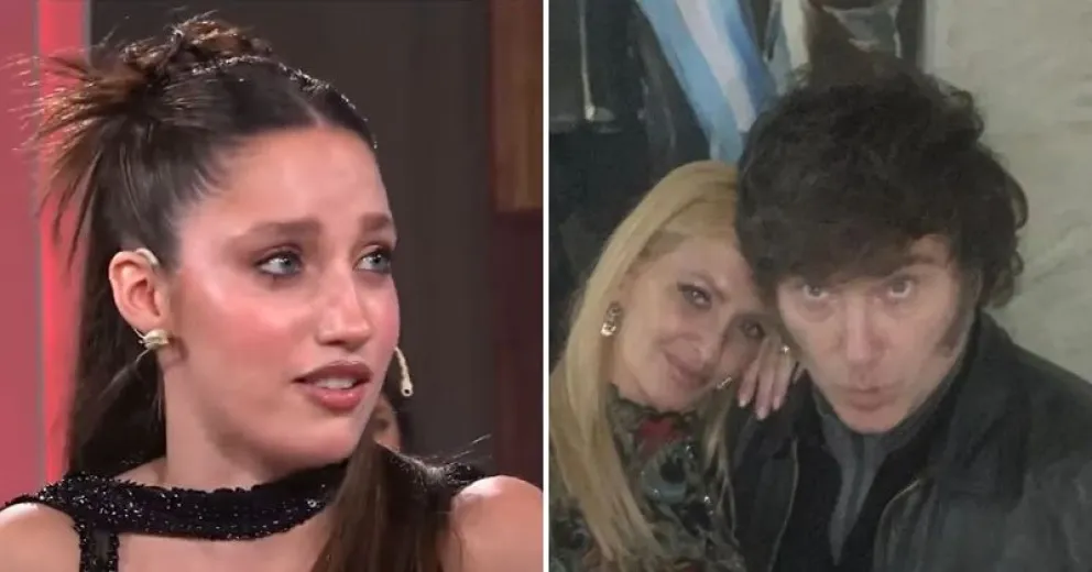 La insólita reacción de la hija de Yuyito González al enterarse del noviazgo de su mamá con Milei: "No te metas ahí que..."