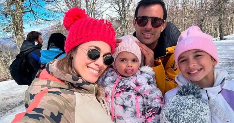 En fotos: Cómo fueron los días de Chechu Bonelli y Darío Cvitanich en Bariloche