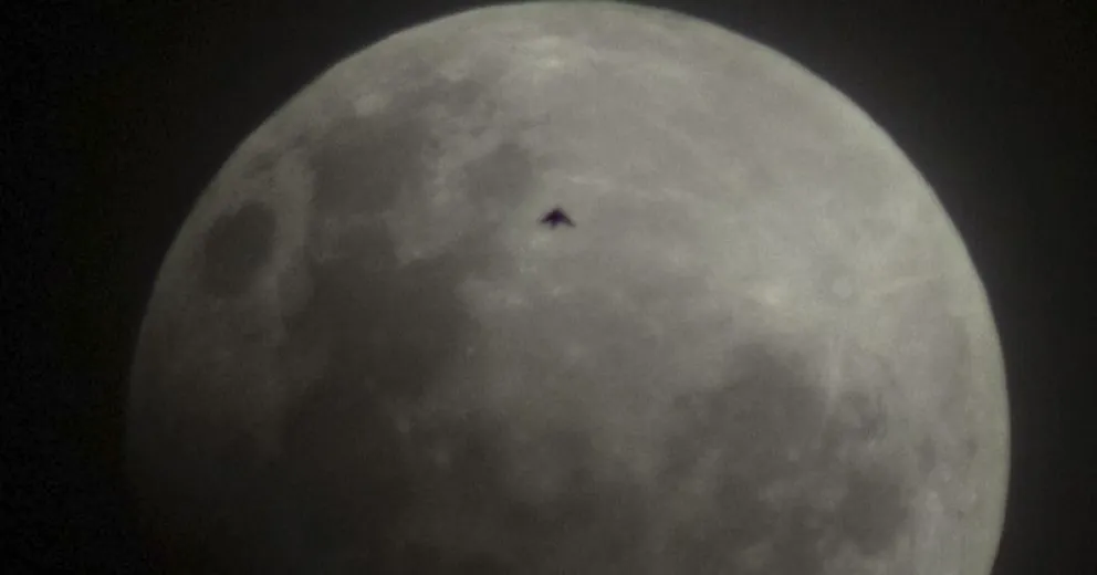 El eclipse de luna en Bariloche y un detalle muy particular