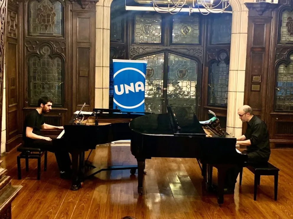 Rajmáninov y Piazzolla sonarán a dos pianos en el CAMBA