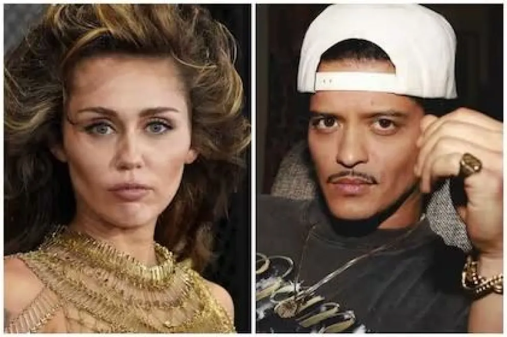 Bruno Mars demandó a Miley Cyrus por plagio
