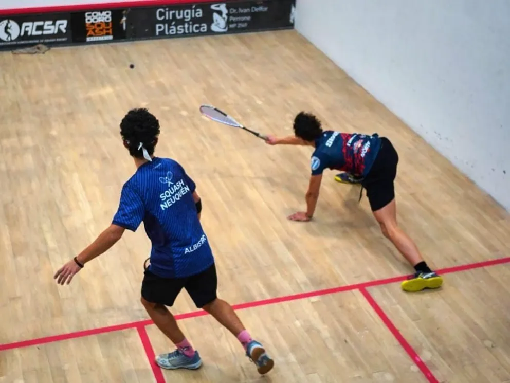 Llega a Bariloche el circuito regional de squash (Foto archivo).