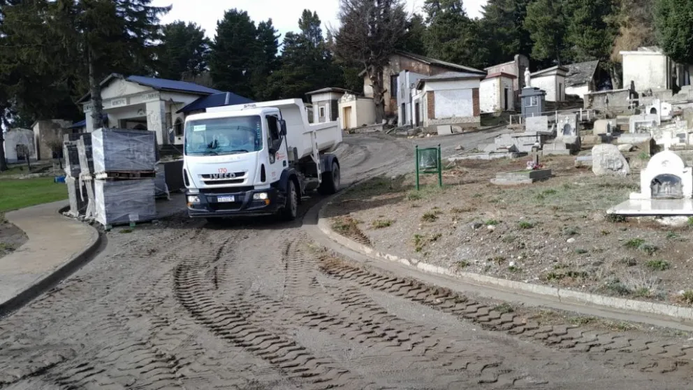 Realizaron trabajos de mejora en el Cementerio Municipal