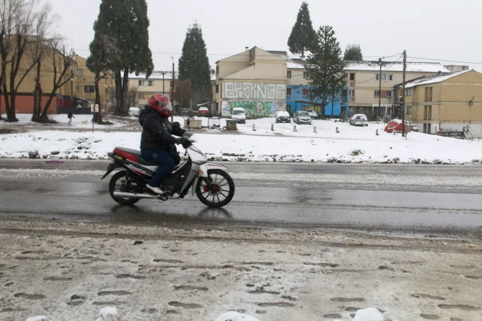 Los pronósticos anuncian lluvia y nieve para el jueves. (Foto de archivo: Facundo Pardo)