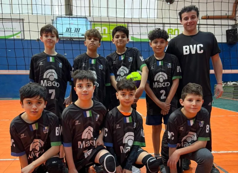 Bariloche Vóley Club presente en Comodoro para el CAPAPROV Sub12