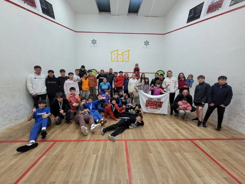 El squash vivió una fiesta con el Nacional de Menores 