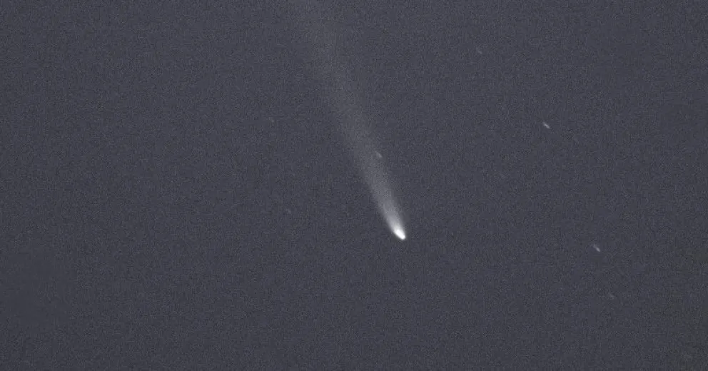Un cometa se puede ver estos días al amanecer desde Bariloche