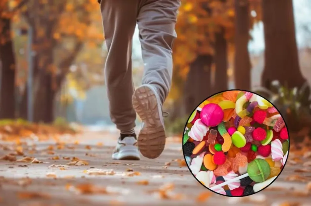 Según Harvard, cuánto tiempo hay que caminar para no querer comer cosas dulces