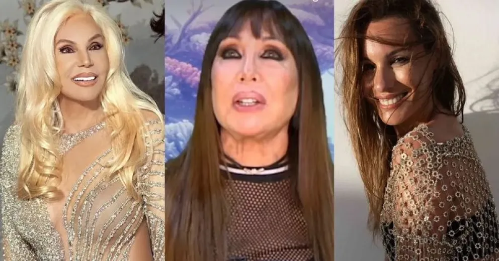 Moria Casán disparó sin filtros contra Susana Giménez y Pampita: “Son dos…”